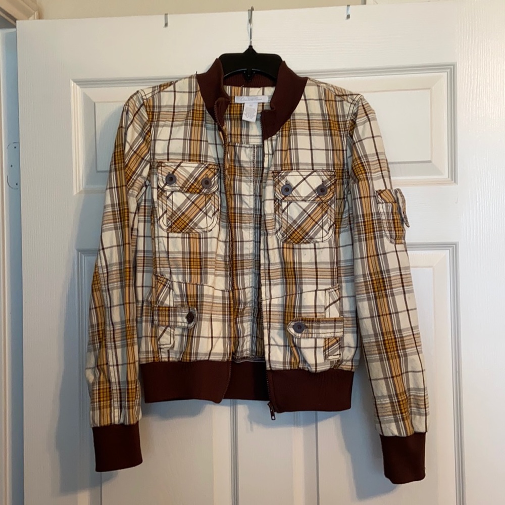 Charlotte Russe Plaid Jacket